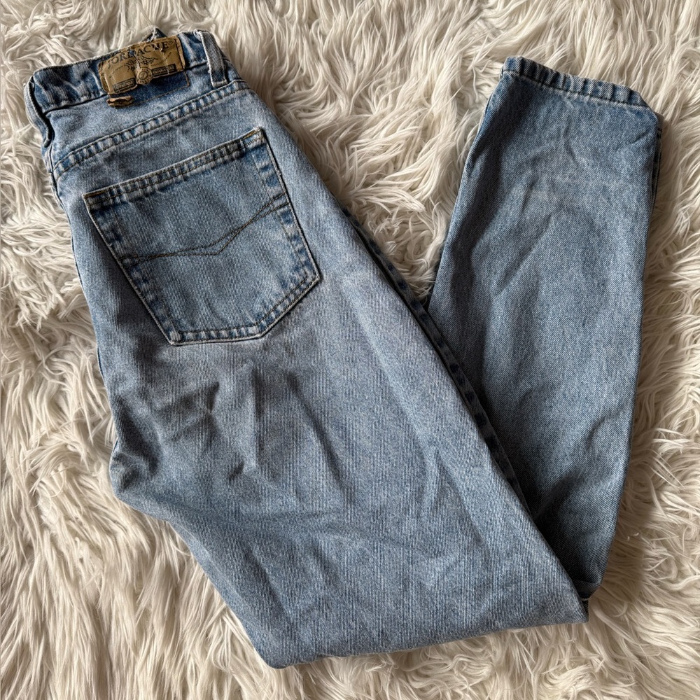 Vintage Jordache Light Wash Mom Five Pocket Classic Jeans - Picture 7 of 10